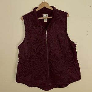 Maroon BlueMountain vest